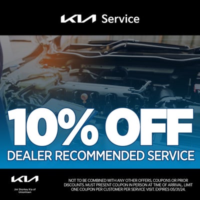 10% OFF Dealer Recommended Service